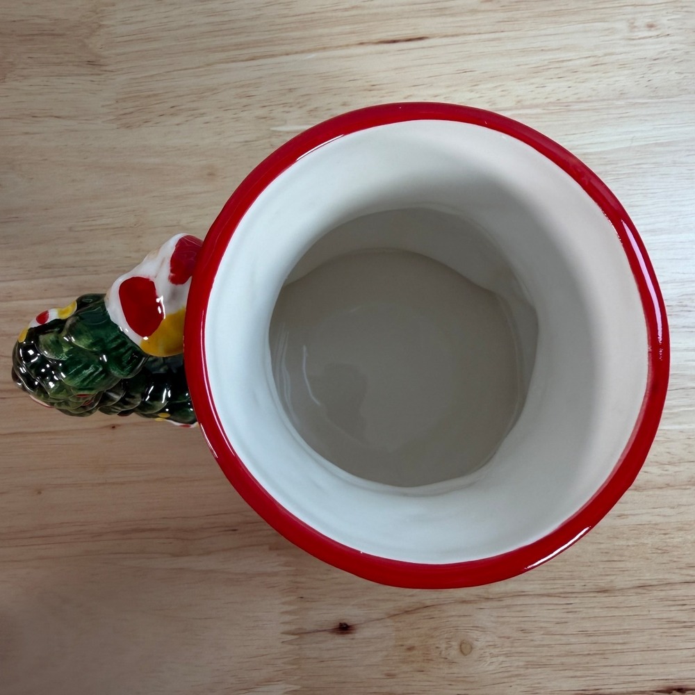 Spode Christmas Tree Nutcracker Toby Red Ceramic Collectible Mug - Lot of 2 - Picture 10 of 10
